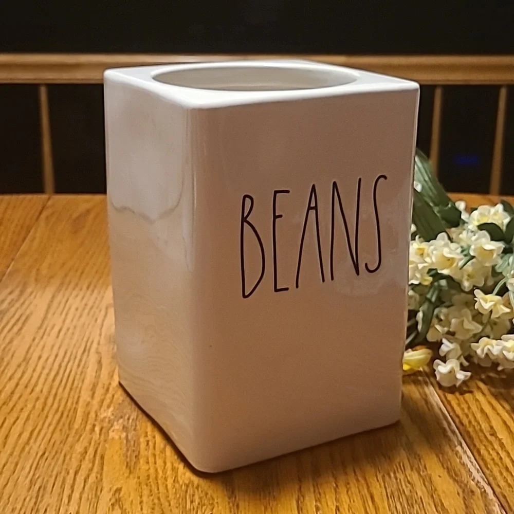 Raw Dunn Beans Canister- No Lid